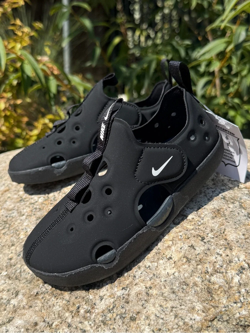 Nike Sunray Protect 4 TD Boys Girls 10C Black Water Sandals NWT HF6278-001 Comfy